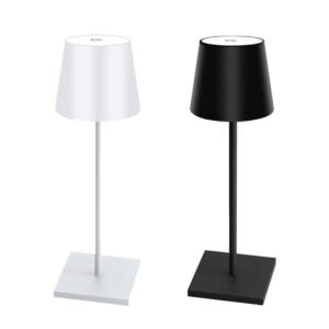 Lámpara de mesa con batería recargable