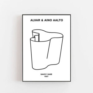 Póster decorativo de Alvar Aalto