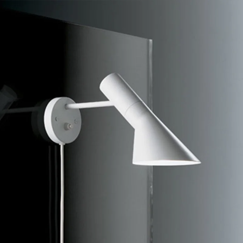 Aplique de pared de estilo nórdico y diseño tipo Jacobsen, con cabezal orientable - Imagen 3