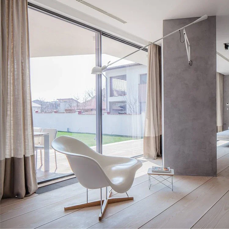 Lámpara de pared Rizzatto creativa moderna, arte decorativo insertable, brazo basculante ajustable largo escocés, luz Led blanca para cabecera de dormitorio - Imagen 5