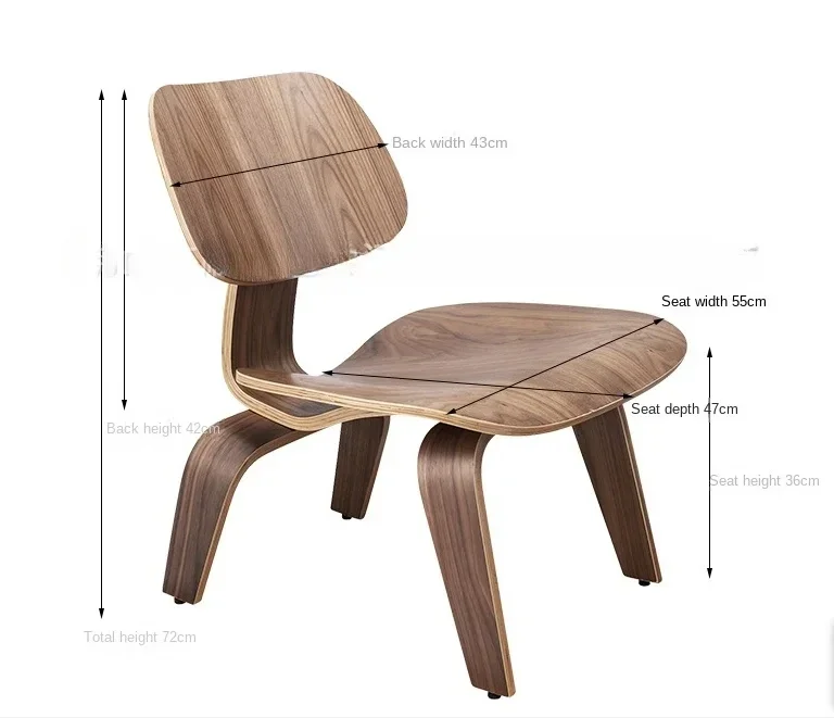 Medidas silla de diseño nórdico