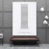 Póster Edificio Seagrams de Mies Van Der Rohe, 50x70cm
