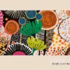 Póster de motivos florales artístico estilo Yayoi Kusama 50x100 cm