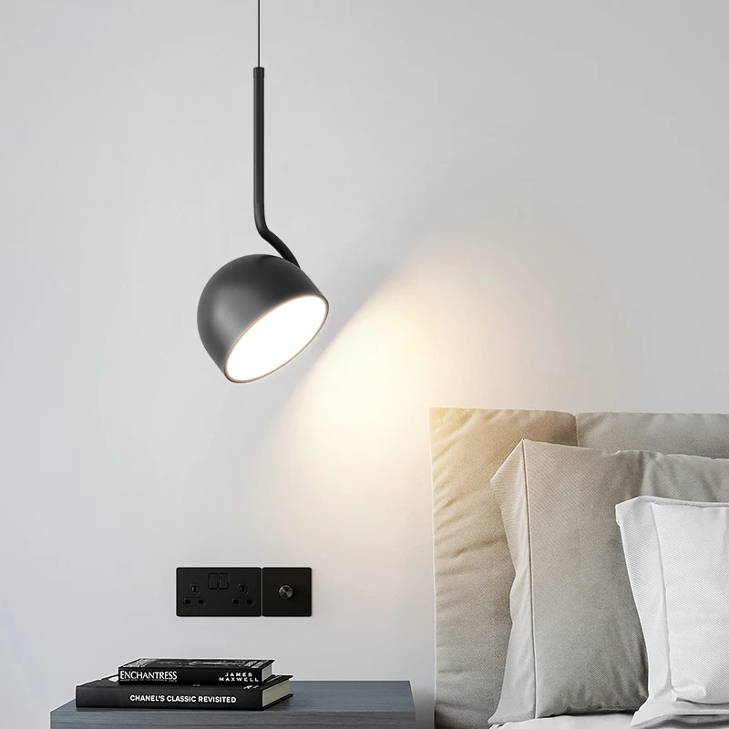 Lámpara de suspensión de estilo moderno con cabezal orientable - Imagen 3