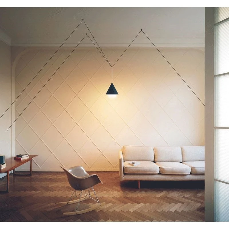 Lámpara colgante de estilo nórdico minimalista para hacer combinaciones - Imagen 2